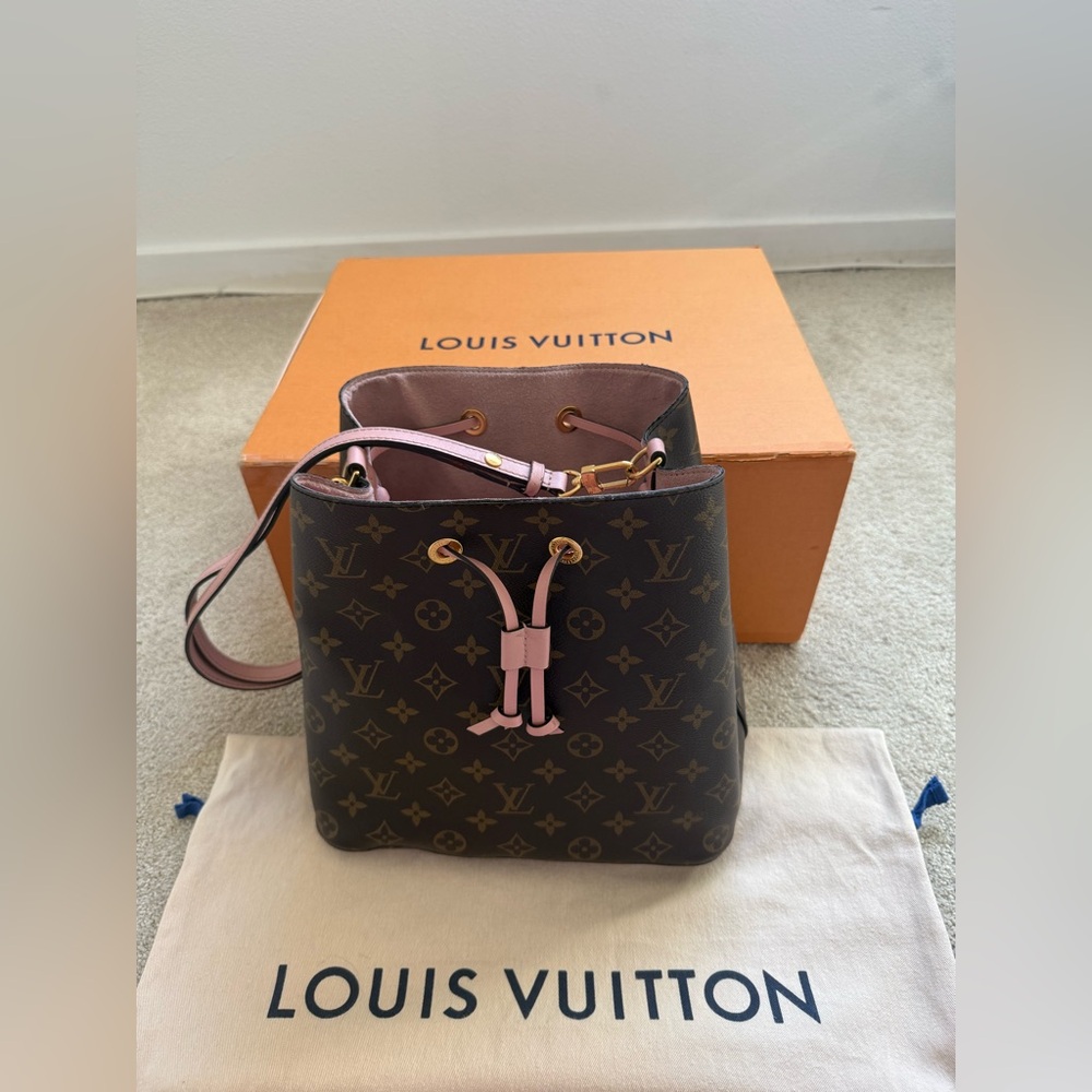 Louis Vuitton Noe Noe Rose Poudre Bucket